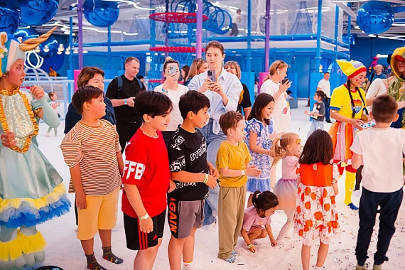 Парк "Зимняя сказка" Алматы