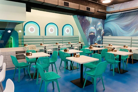 Балалар мейрамхана ойын-сауық саябағы "Водный мир"